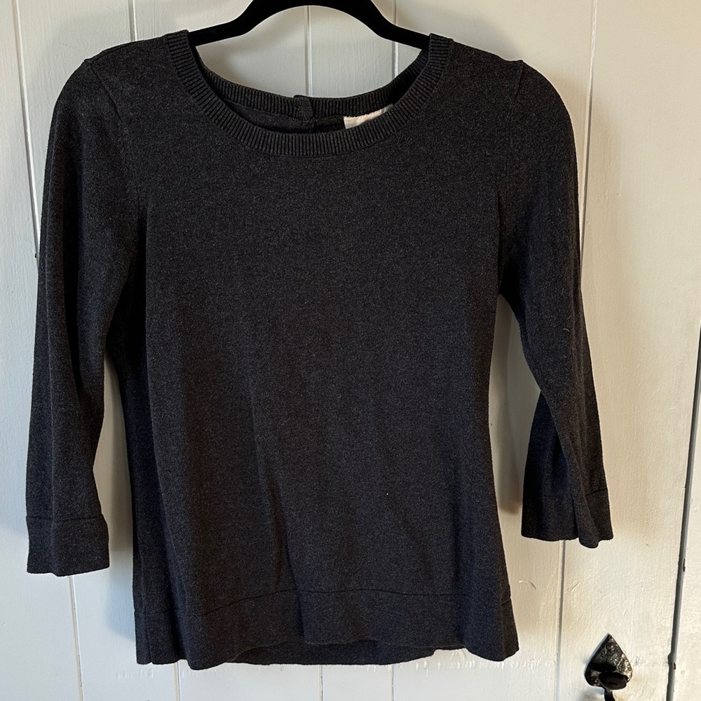 Loft sweater, quarter length sleeves
